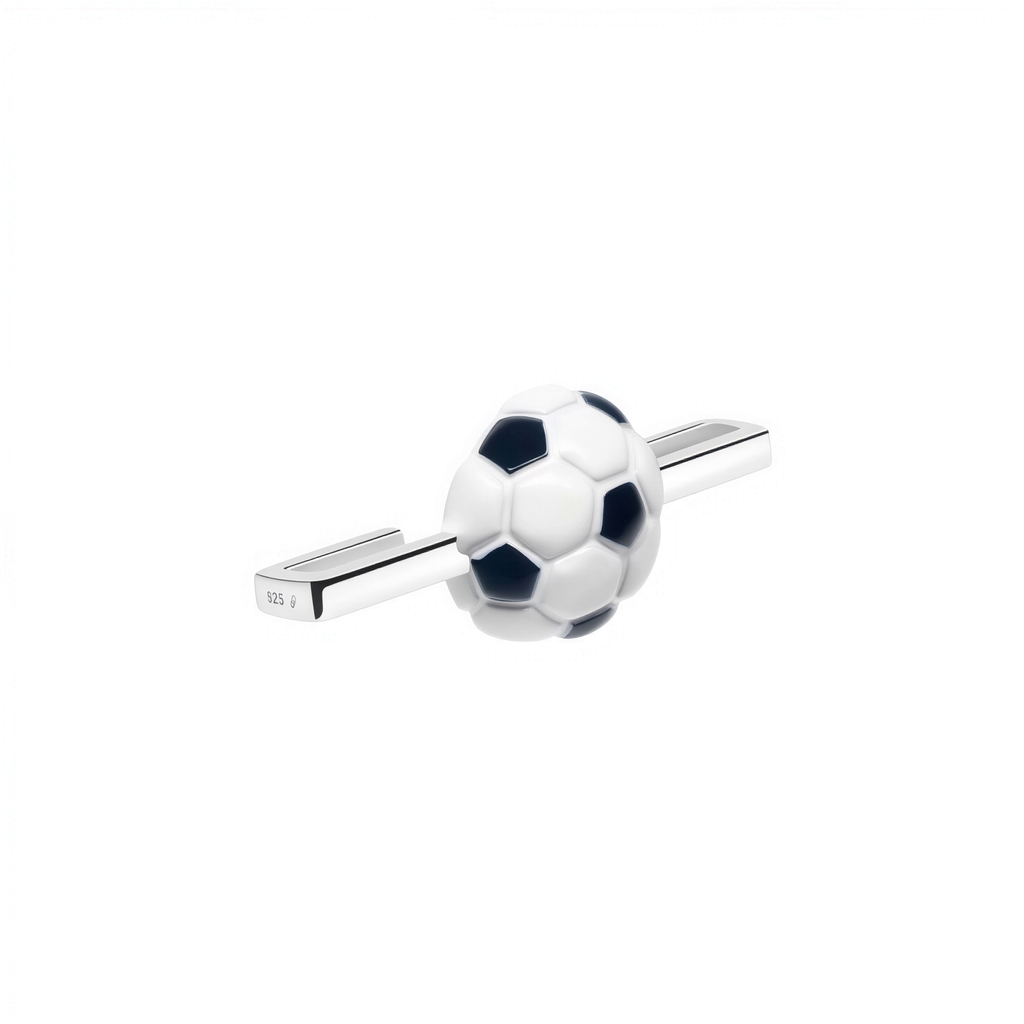 Football Whoop Charm